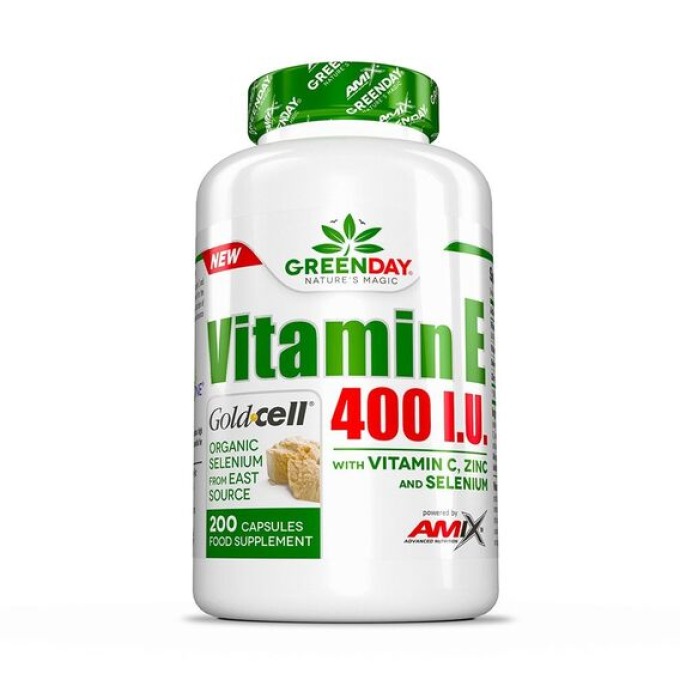 Amix Vitamin E 400 I.U. LIFE+ 200 kapslí