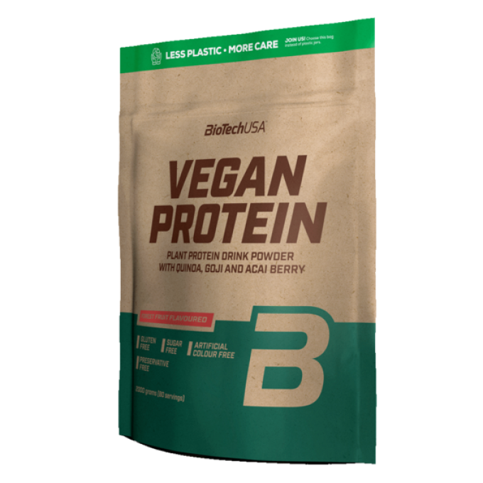 BiotechUSA Vegan Protein 2000 g lískový oříšek