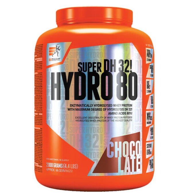 Extrifit Super Hydro 80 DH32 1000 g čokoláda