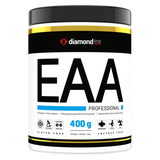 HiTec Diamond line EAA powder 400 g pomeranč