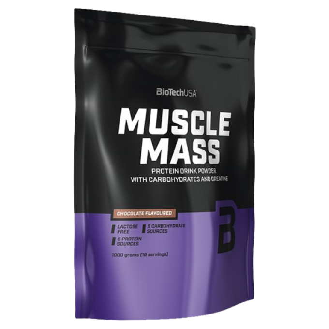 BiotechUSA Muscle Mass 1000 g čokoláda