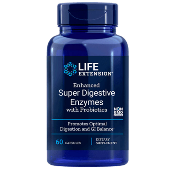 Life Extension Enhanced Super Digestive Enzymes with Probiotics 60 kapslí