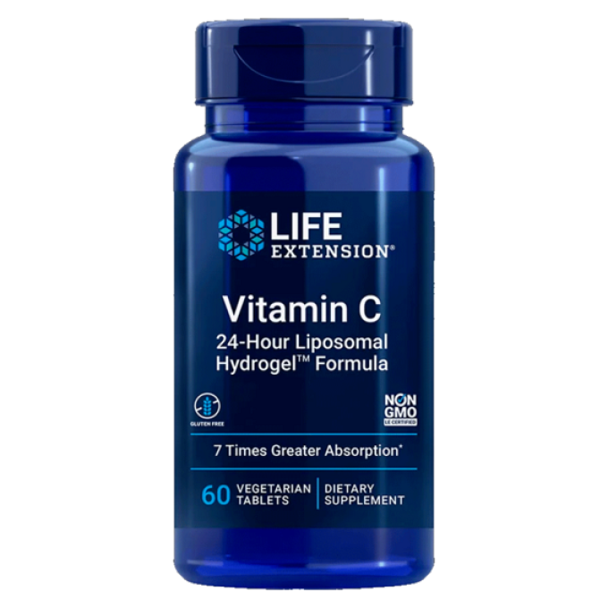 Life Extension Vitamin C 24-Hour Liposomal Hydrogel Formula 60 tablet