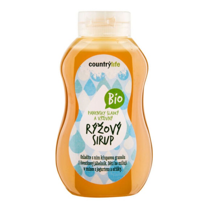 Country Life Sirup rýžový BIO 250ml