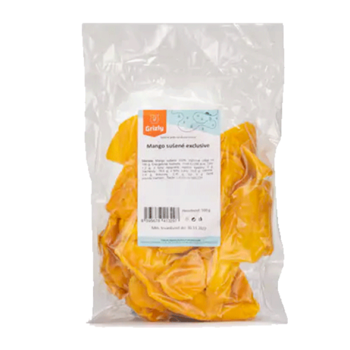 Grizly Mango sušené exclusive 500 g