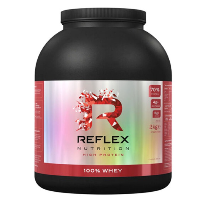 Reflex 100% Whey Protein 2000 g jahoda, malina