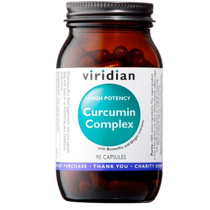 Viridian Curcumin Complex 90 kapslí