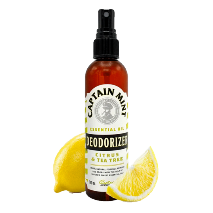 Captain Mint Deodorizer 120ml citron, rozmarýn