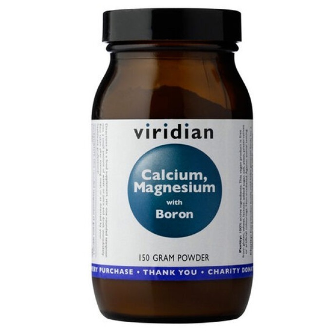 Viridian Calcium Magnesium Boron Power 150 g bez příchutě