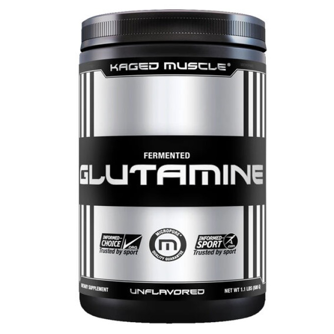 Kaged Muscle Glutamine 500 g bez příchutě