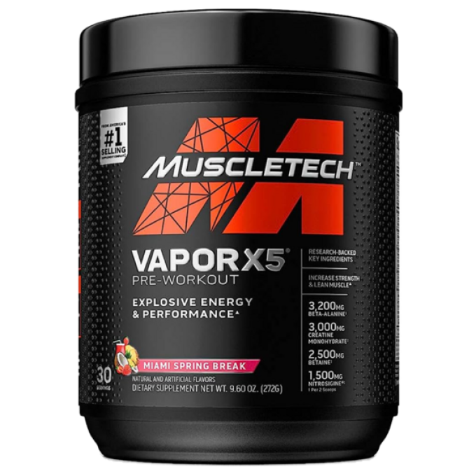 MuscleTech Vapor X5 Next Gen Pre-workout 232 g ovocný punč