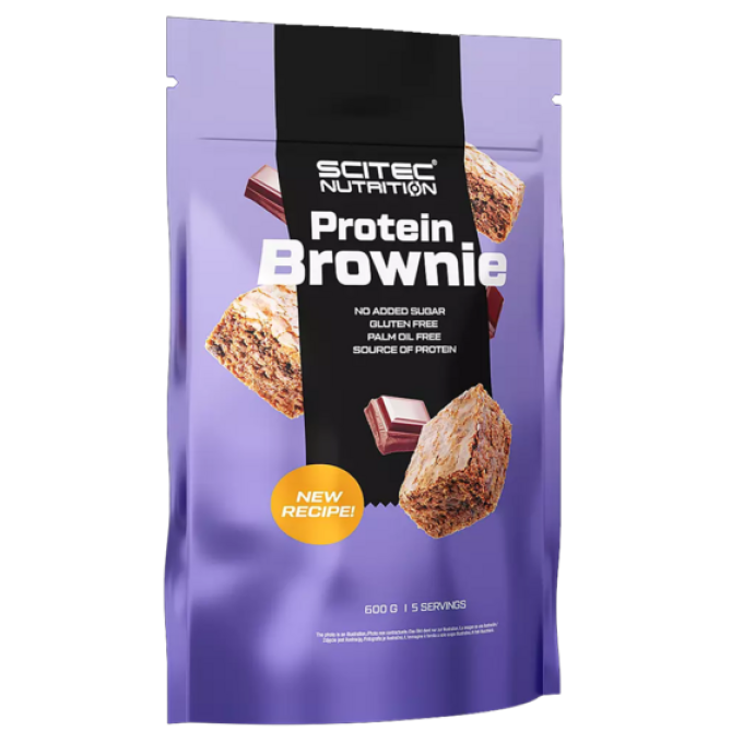 Scitec Protein Brownie 600 g čokoláda