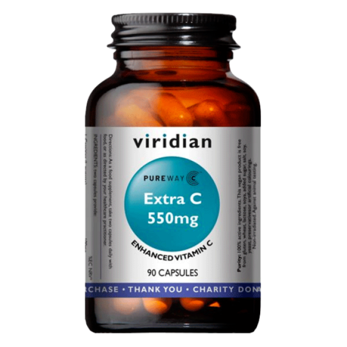 Viridian Extra C 550mg 90 kapslí