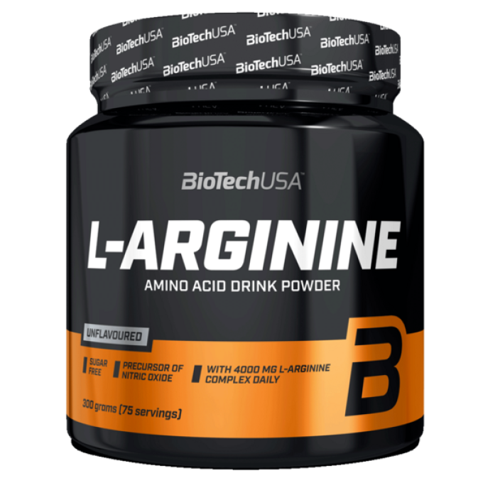 BiotechUSA L-Arginine 300 g bez příchutě