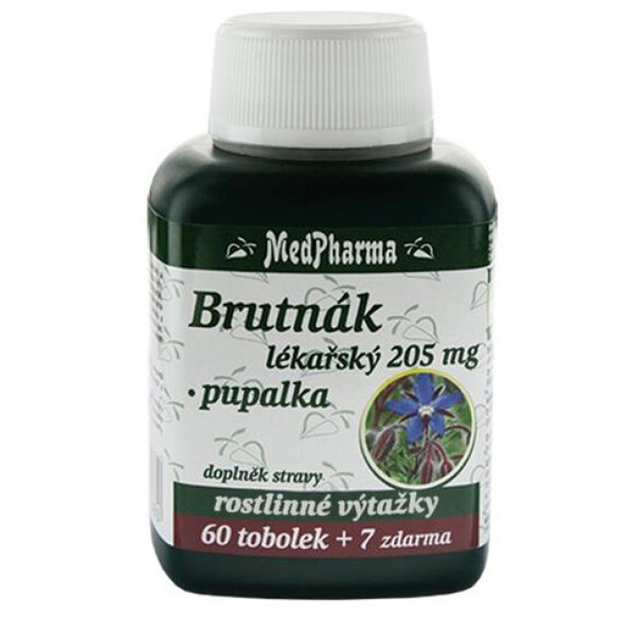 MedPharma Brutnák lékařský 205 mg + pupalka 67 tablet