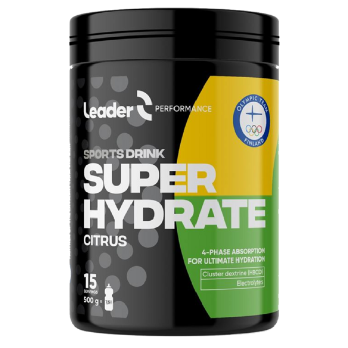 Leader Sports Drink Super Hydrate 500 g citrus