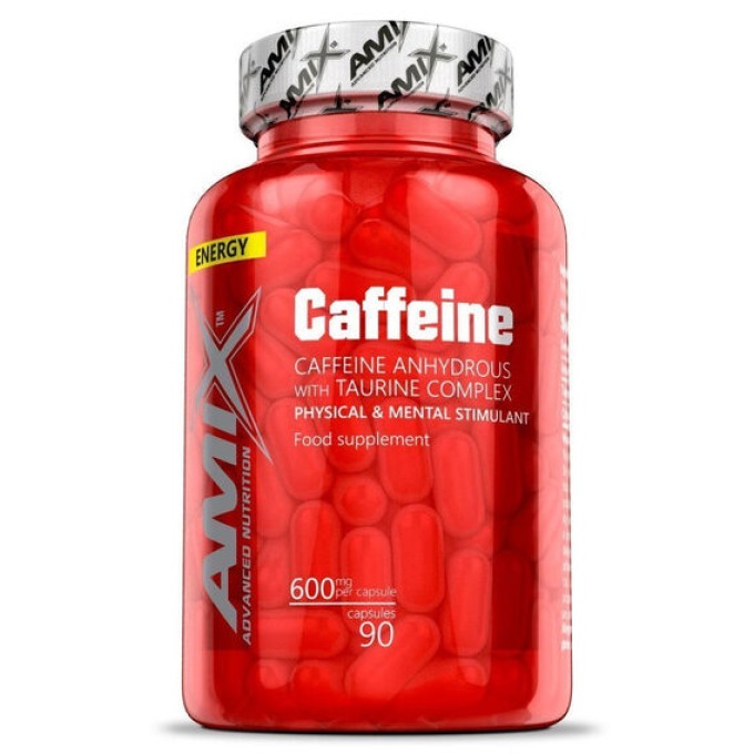 Amix Caffeine with Taurine 90 kapslí