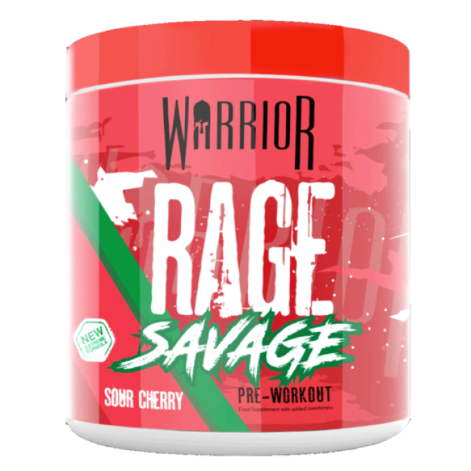 Warrior Rage Savage 330 g hroznová žvýkačka