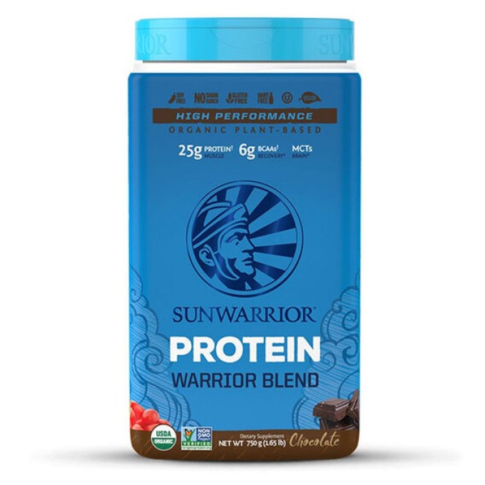 Sunwarrior Protein Blend Bio 375 g bez příchutě