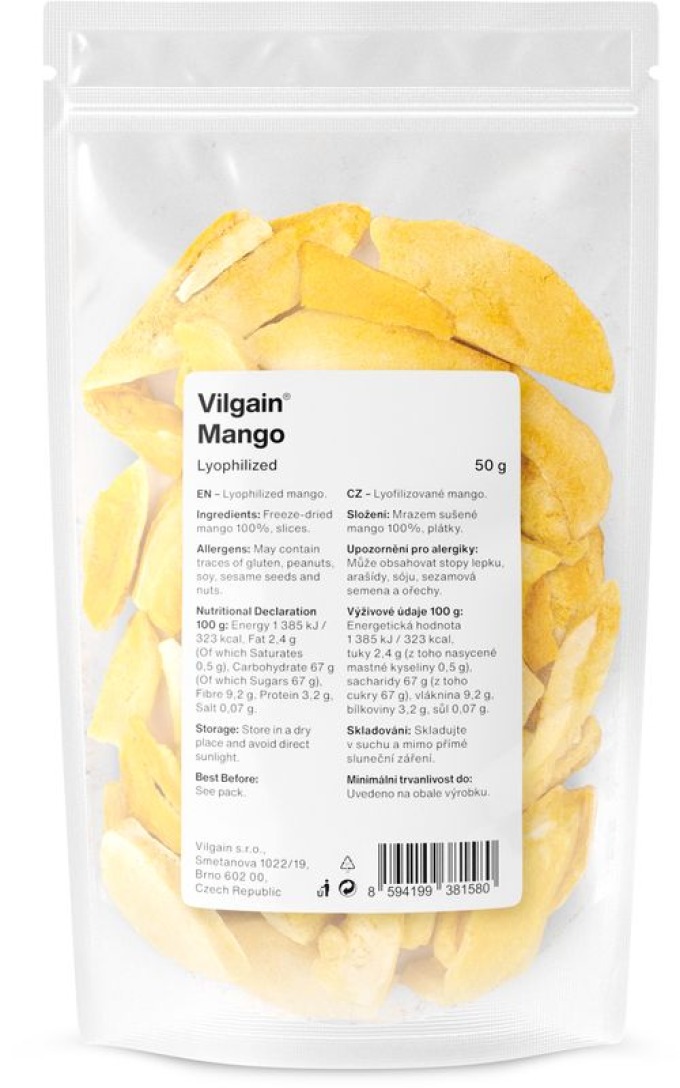 Vilgain Mango lyofilizované 50 g