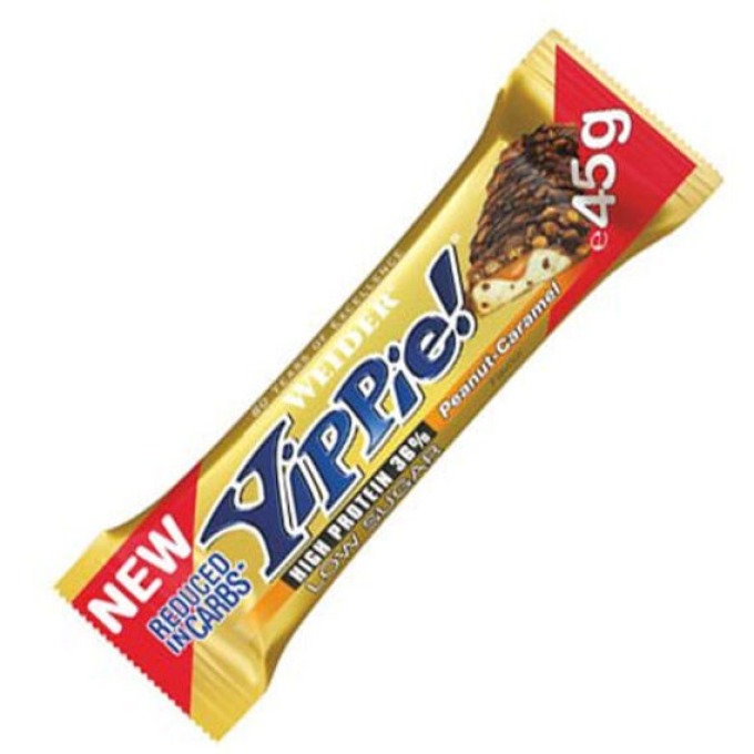 Weider 36% Yippie! Protein bar 70 g vanilka, brownie