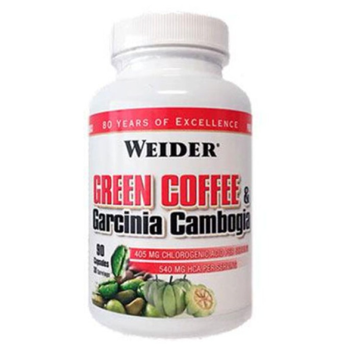 Weider Green Coffee & Garcinia Cambogia 90 kapslí