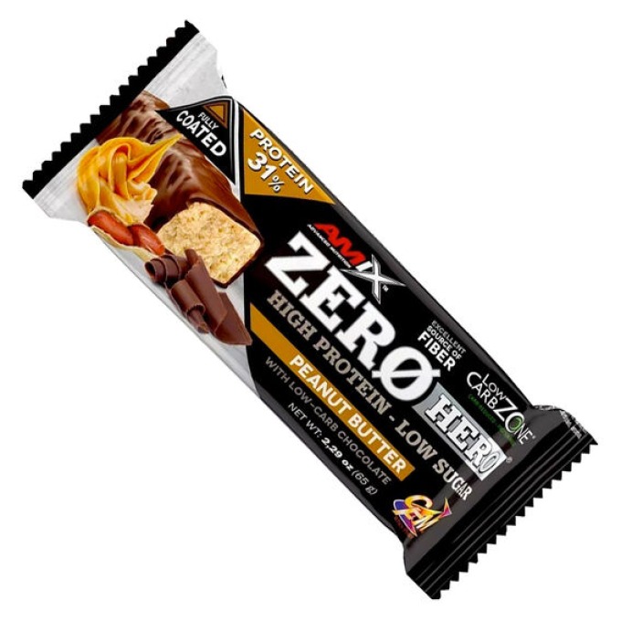Amix Zero Hero 31% Protein Bar 65 g čokoláda, kokos