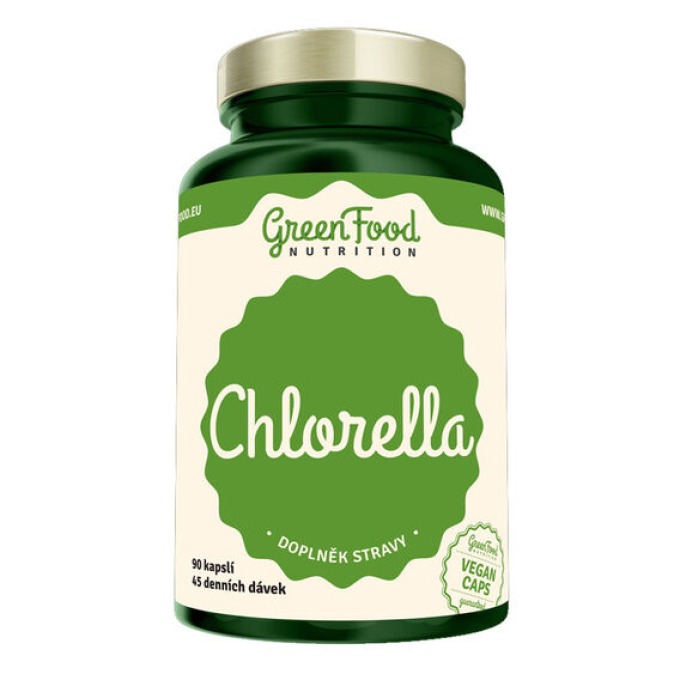 GreenFood Chlorella 90 kapslí