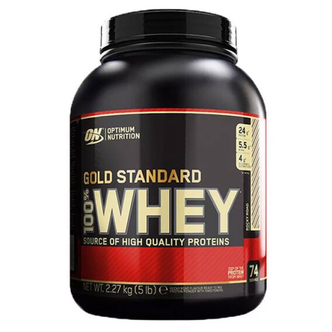 Optimum Gold Standard 100% Whey 2270 g francouzská vanilka