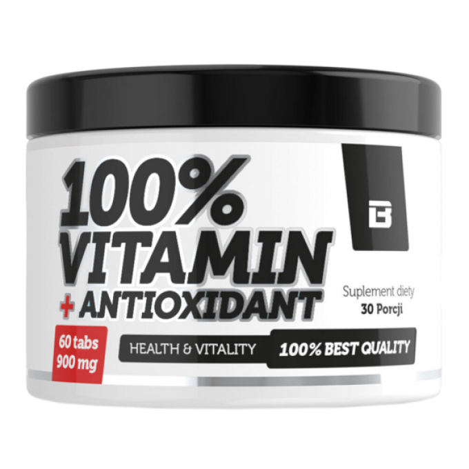 HiTec 100% vitamin + antioxidant 120 kapslí