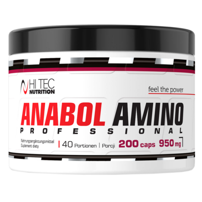 HiTec Anabol Amino Professional 200 kapslí