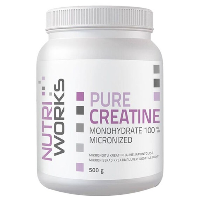 NutriWorks Pure Creatine Monohydrate 500 g bez příchutě