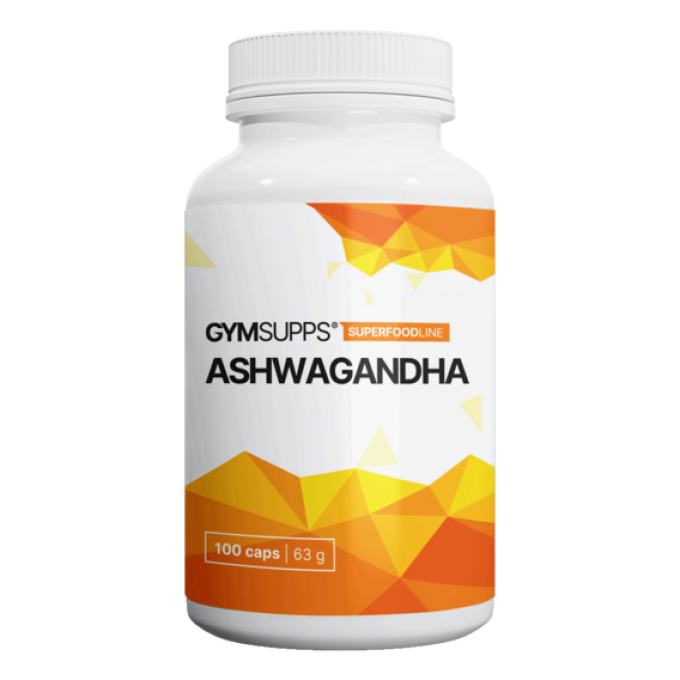 GymSupps Ashwagandha 100 kapslí