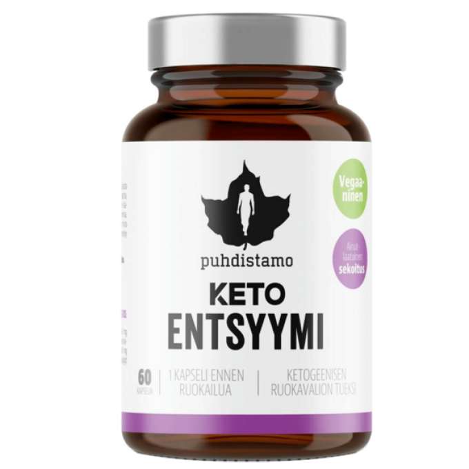 Puhdistamo Keto Enzymes 60 kapslí