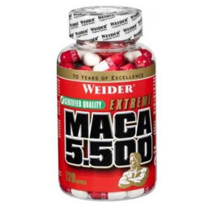 Weider Maca 5500 120 kapslí