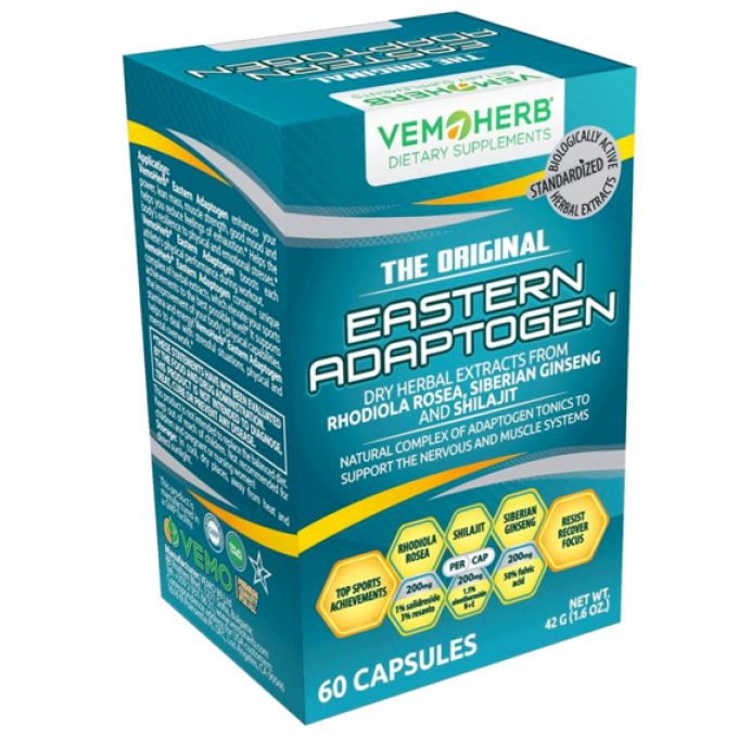 Vemoherb Eastern Adaptogen 60 kapslí