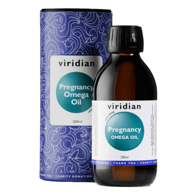 Viridian Pregnancy Omega Oil (Směs olejů pro těhotné) 200ml