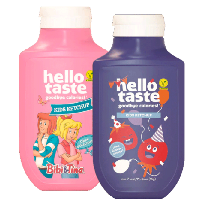 Hello Taste Goodbye calories Dětský kečup 300ml original