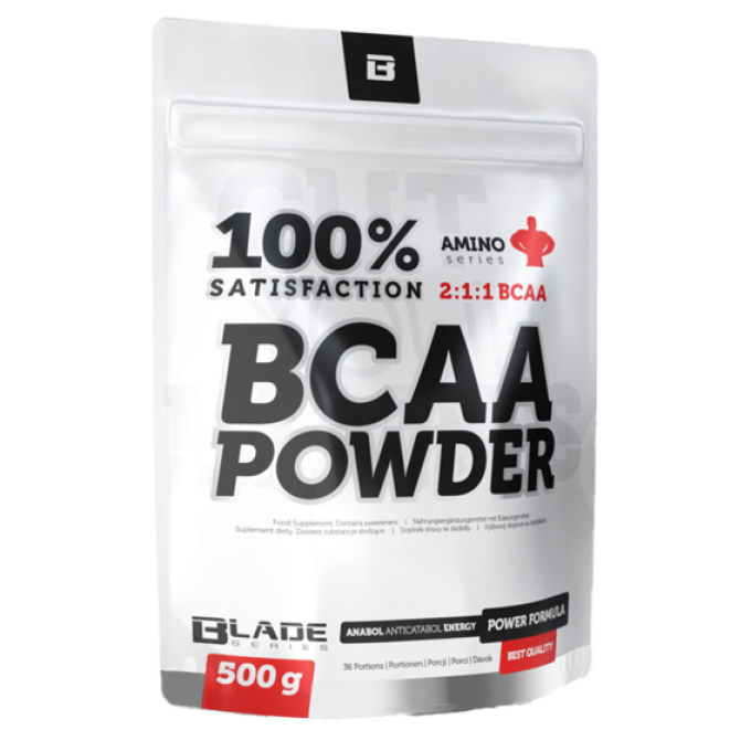 HiTec 100% BCAA powder 500 g pomeranč