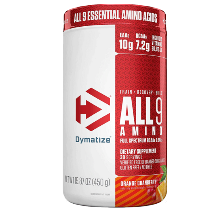 Dymatize All 9 Amino 450 g zelené jablko