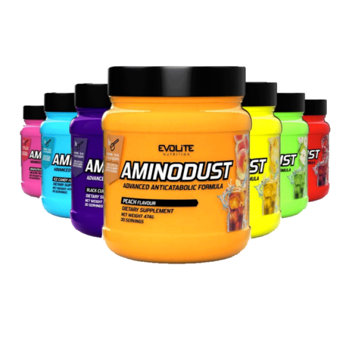 Evolite Aminodust 474 g černý rybíz