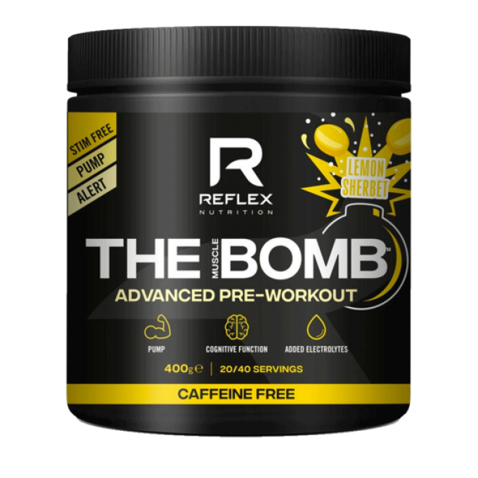 Reflex The Muscle BOMB caffeine free 400 g citron