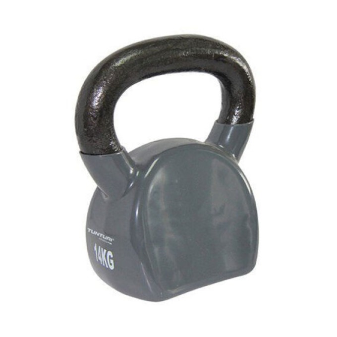 Tunturi Vinyl Kettlebell šedý - 14 kg 14kg