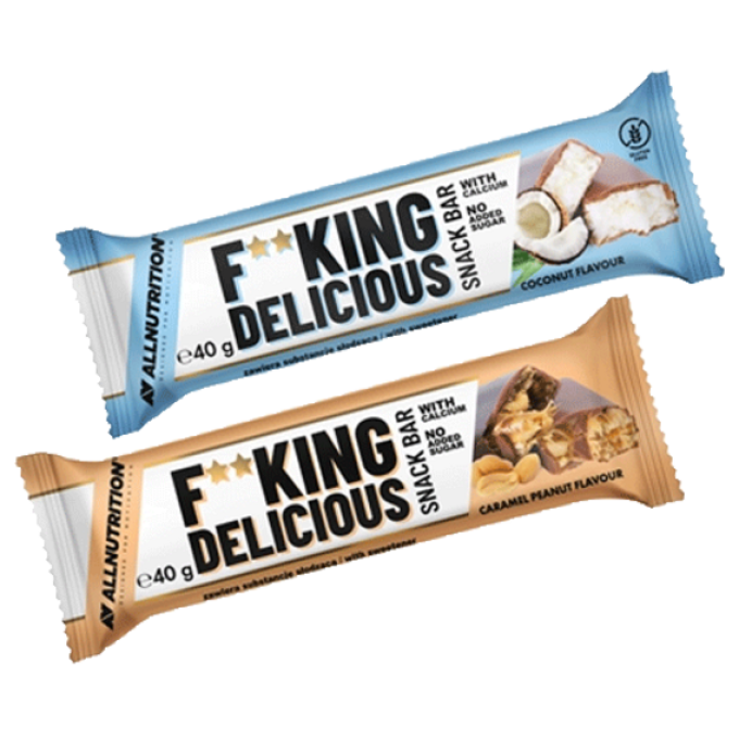 Allnutrition F**king Delicious Snack bar 40 g kokos