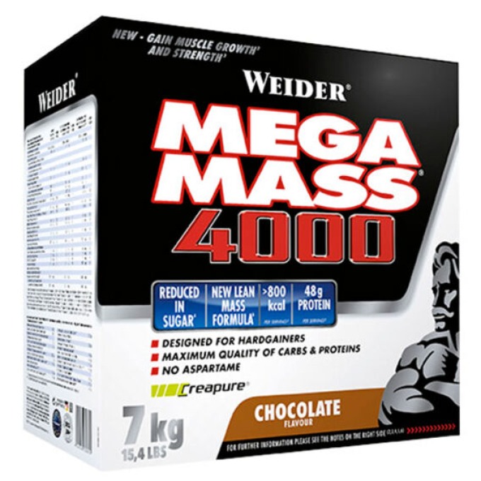 Weider Giant Mega Mass 4000 7000 g čokoláda