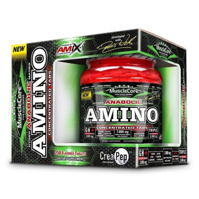 Amix Anabolic Amino with CreaPep 250 tablet