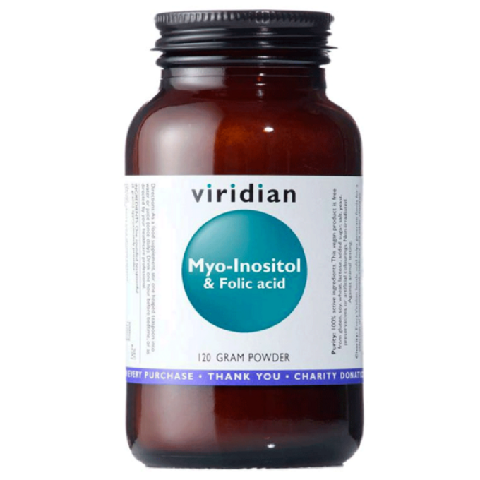 Viridian Myo-Inositol & Folic Acid 120 g